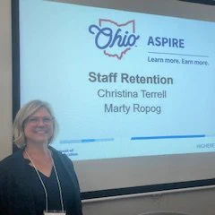 @chris_t_terrell presenting with Marty Ropog on Staff Retention