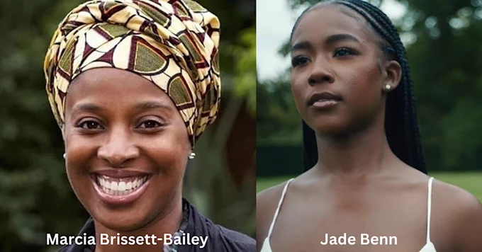 Marcia Brissett-Bailey and Jade Benn. 
