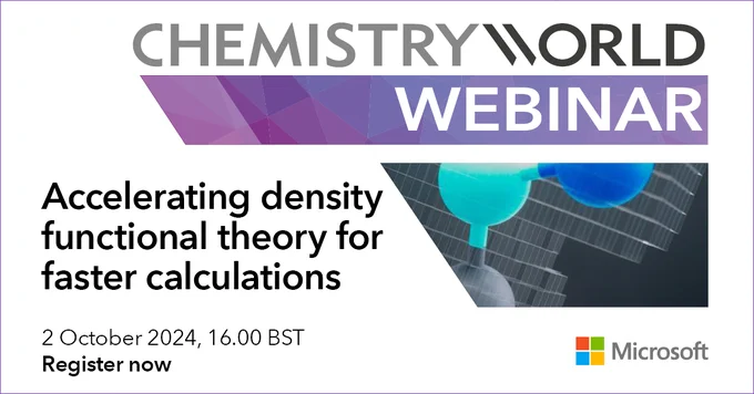 CHEMISTRY WORLD WEBINAR

Accelerating density functional theory for faster calculations

2 October 2024, 16.00 BST
Register now

Microsoft