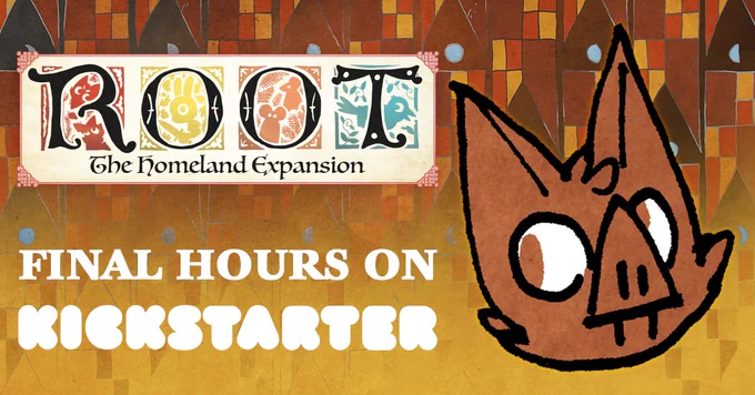 Final hours for Root the Homeland Expansion on Kickstarter