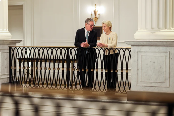 Prime Minister Keir Starmer meets President of the European Commission Ursula von der Leyen at UNGA.
