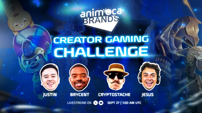 Animoca Brands' Creator Gaming Challenge