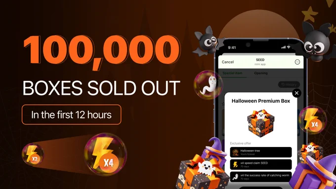 x4 before SEED Airdrop this November