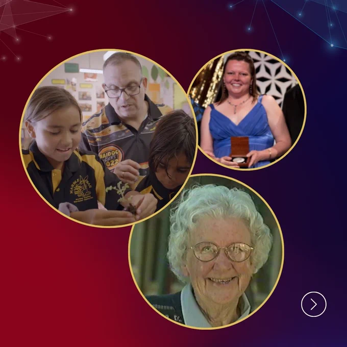 Images of past recipients of #PMPrizes