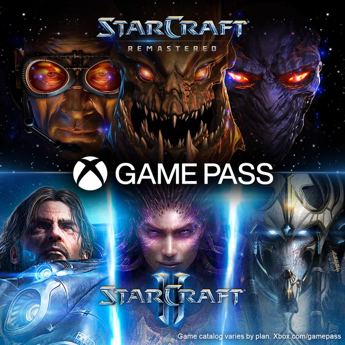 StarCraft: Remastered and StarCraft II going to PC Game Pass