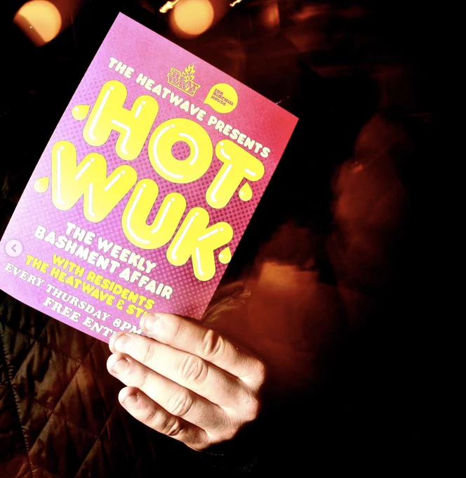 Hot Wuk flyer from 2009