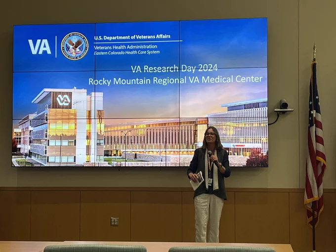 Dr Pam Rice welcomes everyone and thanks the organizers