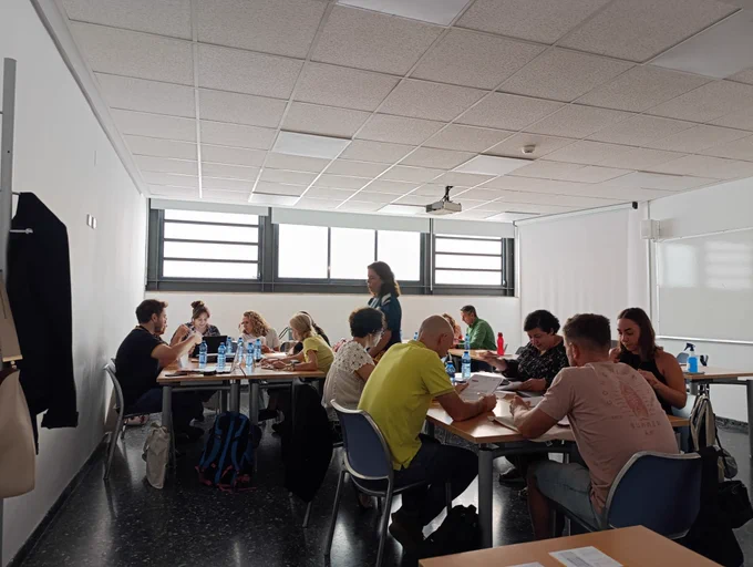 Curso presencial en la Fundación ADEIT de Valencia: Preparación de proyectos para programas de prueba de concepto.  Primeras sesiones con Juan A. M. Orellana y Susana Torrente Vilasánchez, PhD, RTTP.