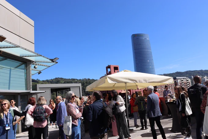 Photo of people at the conference