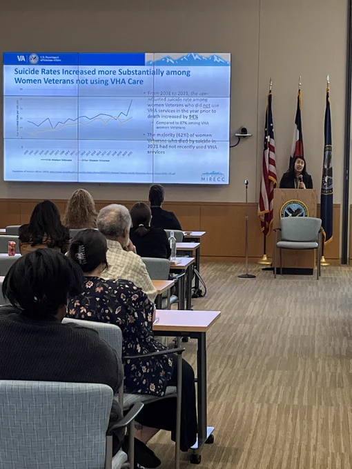 Preventing suicide among women Veterans talk