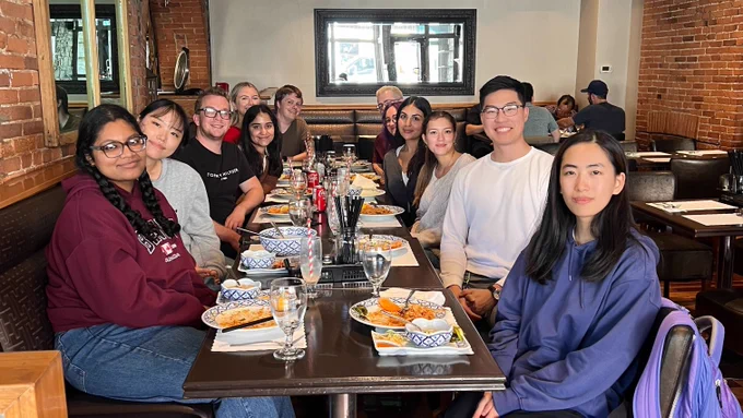 Photo of lab group.