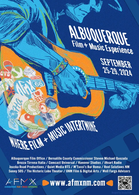 Poster for the Albuquerque Film   Music Experience