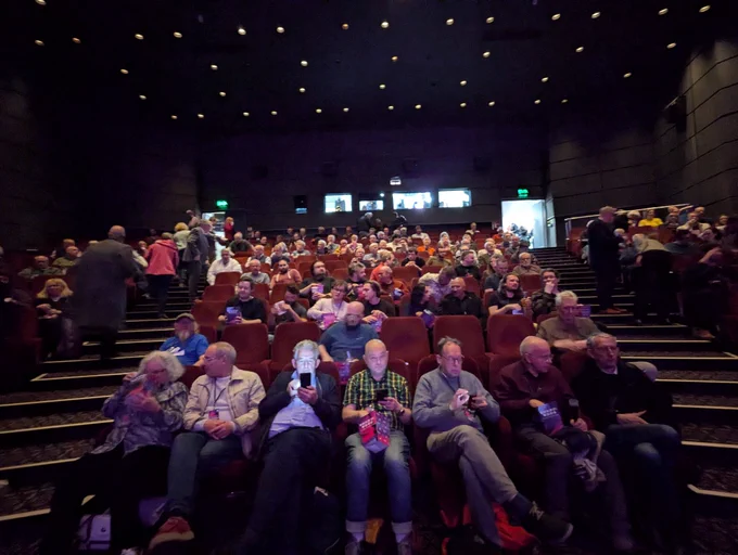 Audience in Pictureville for Widescreen Weekend