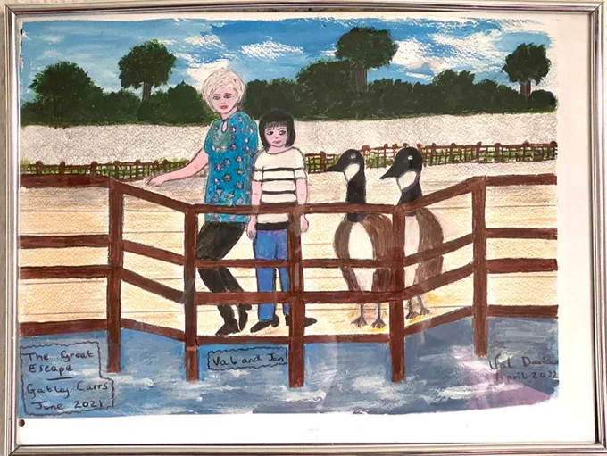 'The Great Escape' painting by WGN Member, Val