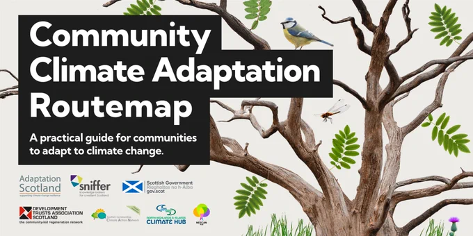 Cover page of the Community Climate Adaptation Routemap