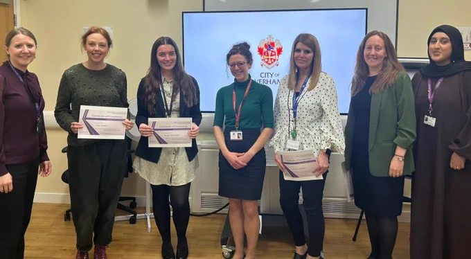 5 Senior Mental Health Leads and 2 members of staff from the Wolverhampton Educational Psychology Service.