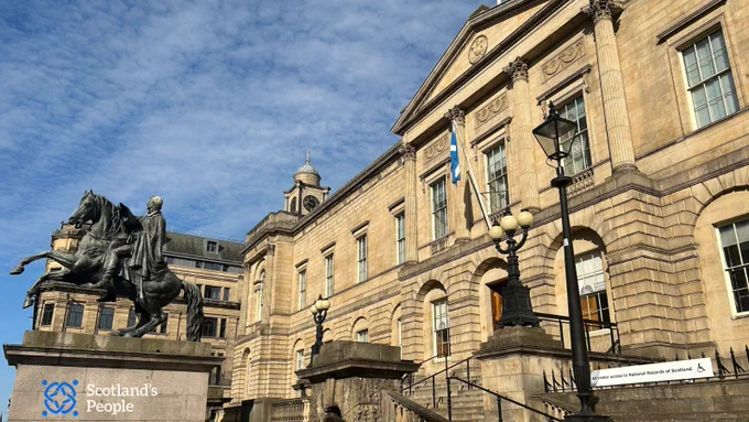 General Register House, an Adam-style neoclassical building and purpose-built archive at 2 Princes Street, Edinburgh.