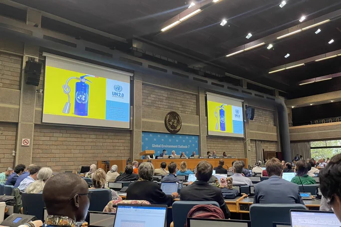 View from the Global Environment Outlook-7 3rd authors meeting in Nairobi 