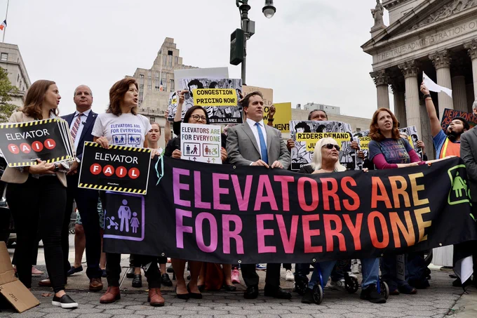 Congestion pricing rally