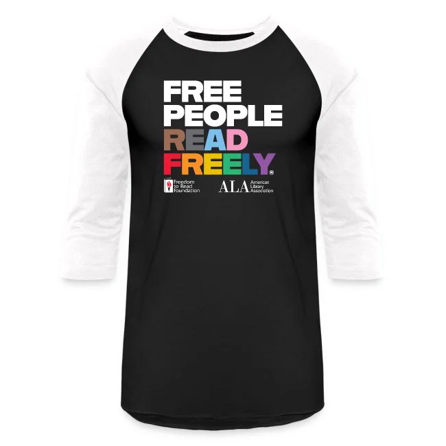 Photo of a shirt that says Free People Read Freely.