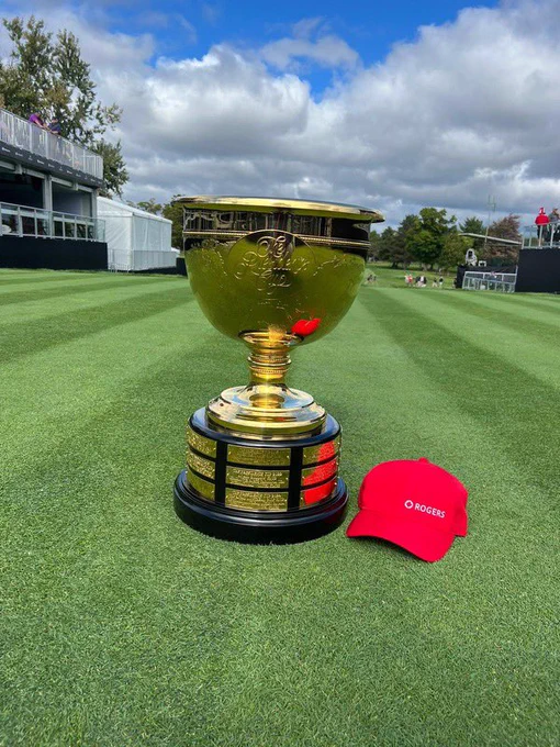 The Presidents Cup at the Royal Montreal Golf Club