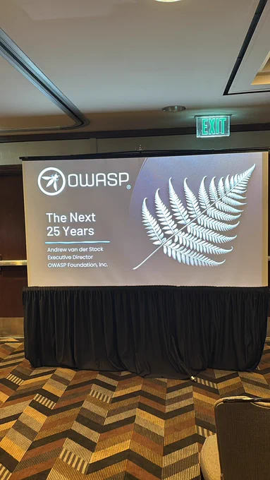 My presentation with a silver fern