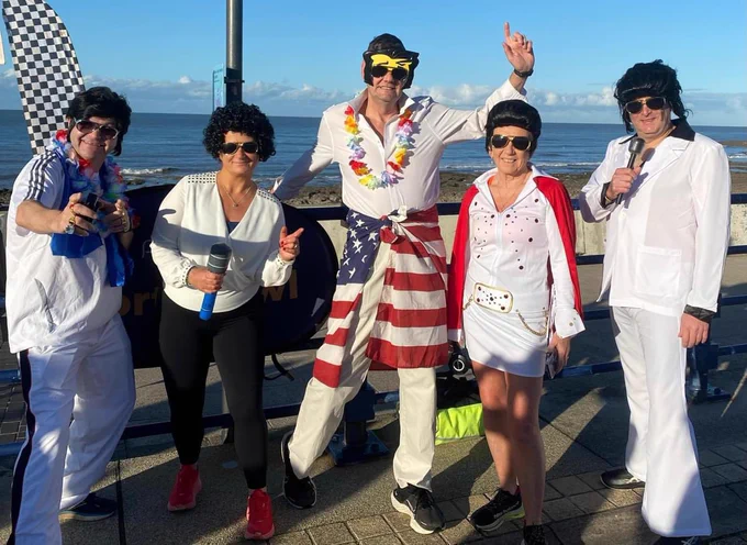 Porthcawl parkrun Elvis festival 28/09/24