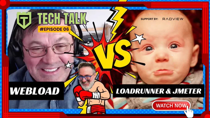 TestGuild's Tech Talk episode 6: : WebLOAD vs. LoadRunner vs. JMeter - Which One Is Right for You?
