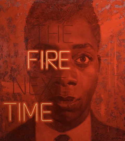 "Fire Time" by artist Jules Arthur
