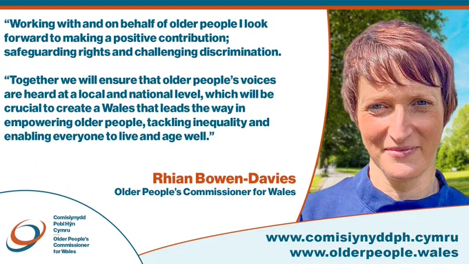 Picture of the Commissioner with a quote from her statement