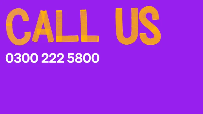 Image text reads 'Call us 0800 222 5800'
