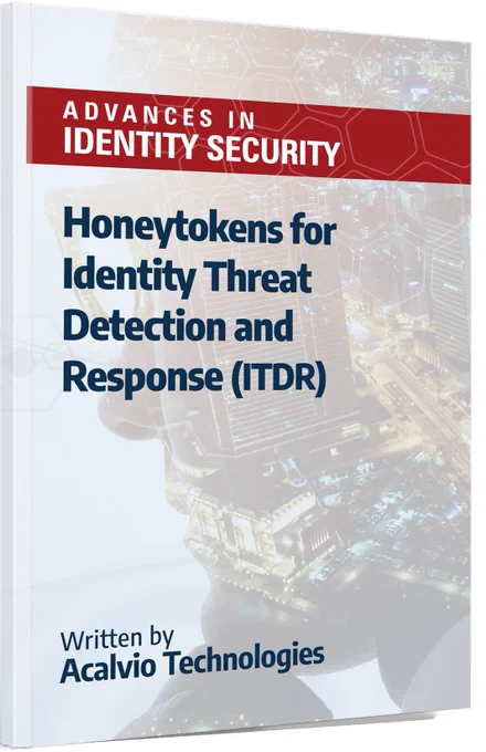 The Honeytokens for ITDR eBook’s chapters include:

• Understanding the Identity Architecture Landscape
• The Evolving Identity Threat Landscape
•The Limitations of Traditional Security in Identity Protection
• Bridging the Detection Gap with ITDR
• Implementing Deception for Robust Identity Protection
• The role of Identity Protection in Zero Trust