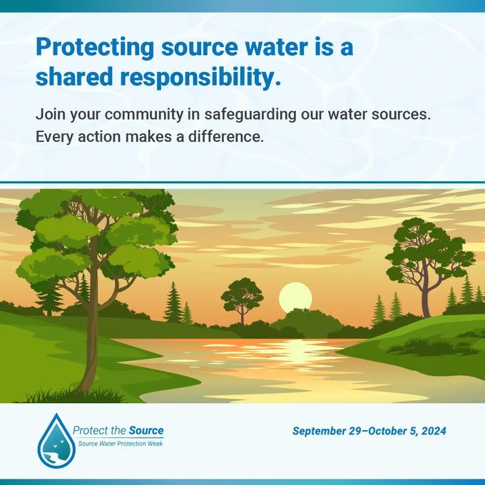 It's #SourceWaterProtectionWeek! Join us as we take action to safeguard the clean water that sustains our communities. Let's #ProtecttheSource together.