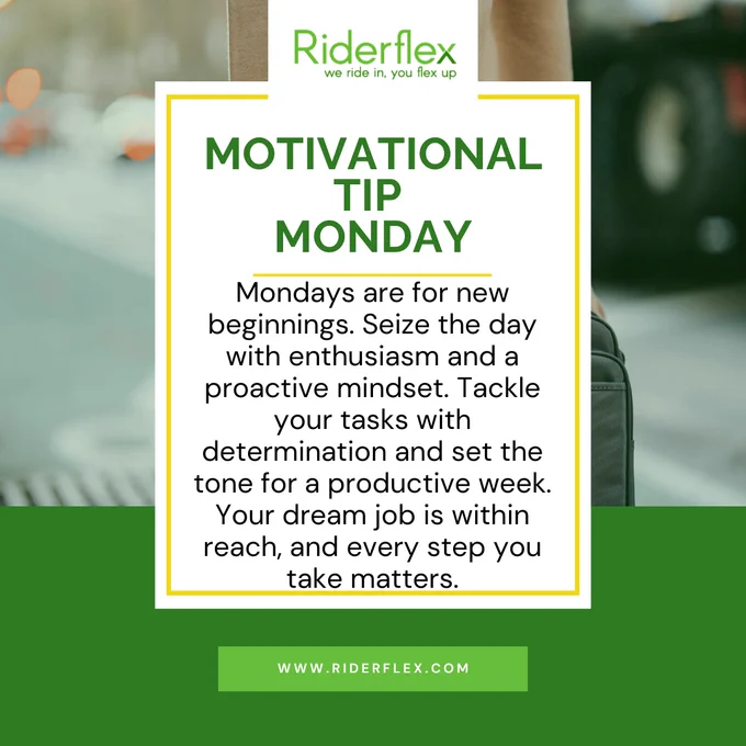 Seize the Day! 🌟 Mondays are for new beginnings. Seize the day with enthusiasm and a proactive mindset. Tackle your tasks with determination and set the tone for a productive week. Your dream job is within reach, and every step you take matters.