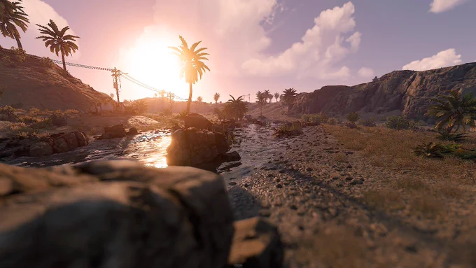 The new rivers look amazing, 3 per map starting off small and getting larger till they meet the ocean, the rocks were a really nice touch fp
