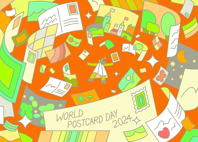 Postcards flying