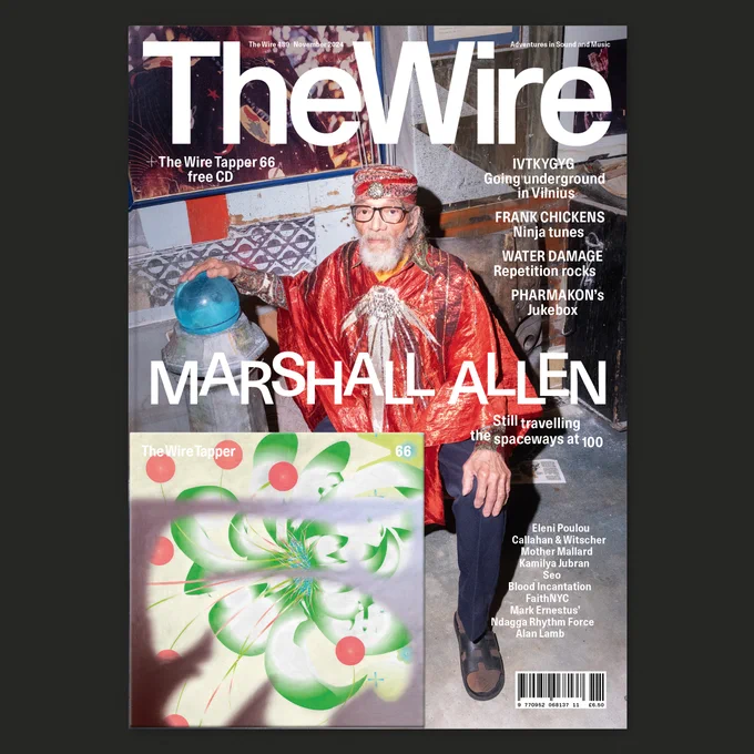 The Wire 489 & The Wire Tapper 66. Marshall Allen photographed by Adam Powell. 