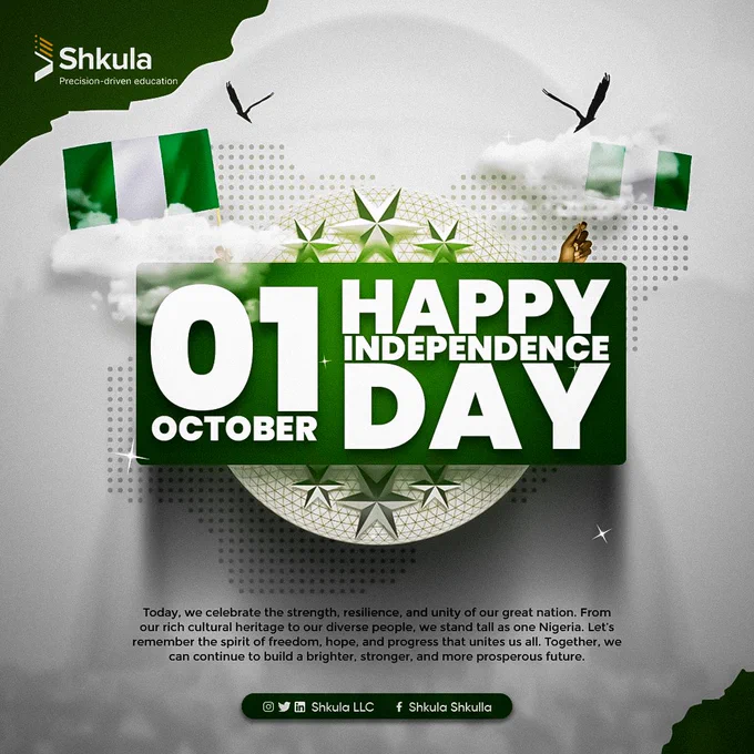 Happy Independence Day Nigeria! From Shkula