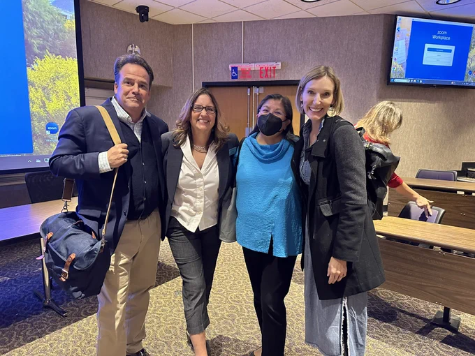 K-State IFSA members Toby Holmes, LaVerne Bitsie-Baldwin, Melissa Poll.
