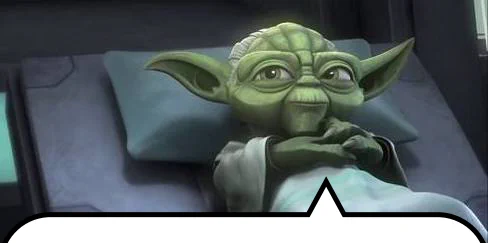 Yoda in the "Voices" episode of The Clone Wars