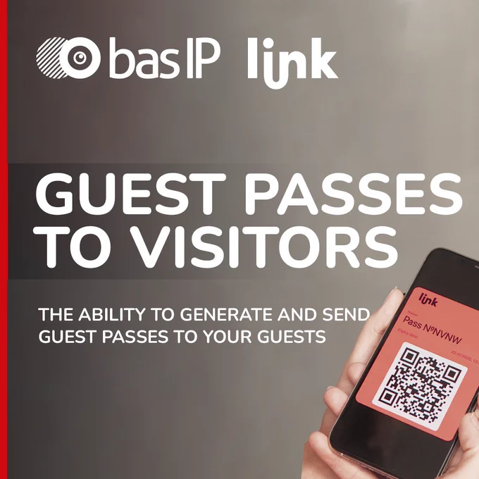 The ability to generate and send guest passes to your guests.