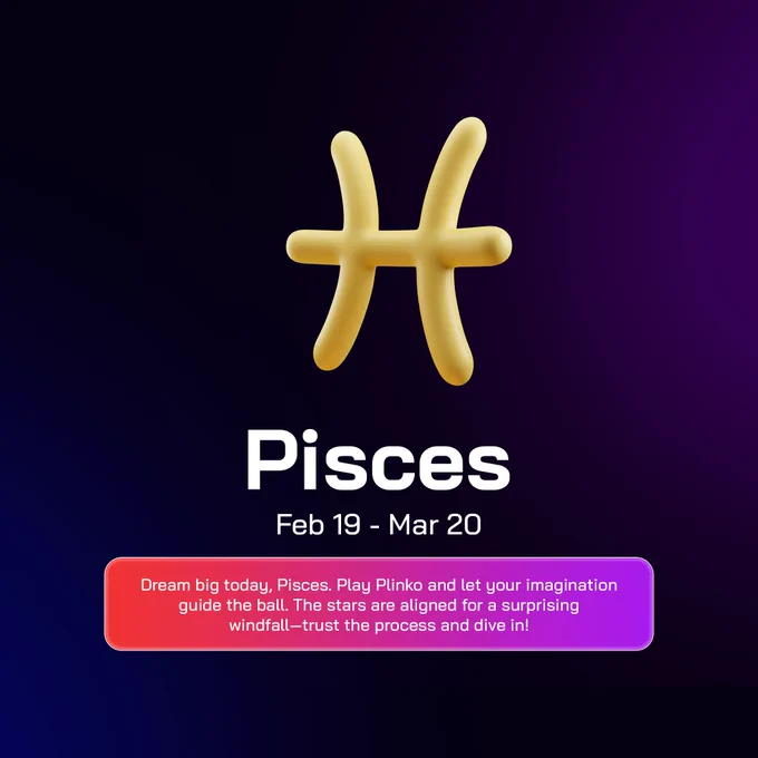 ✨What’s written in the stars for you today?✨

🌟 BLove DApp presents your Crypto Horoscope—tailored just for your zodiac sign! Curious to see how your sign aligns with your BLove DApp journey? 💰🌙

Swipe through our carousel to discover what cosmic vibes are guiding your journey today. From unexpected twists to exciting opportunities, your horoscope could hold the key to your next move! 🌙💫

Drop your zodiac sign in the comments! Did the stars get it right? Let us know! 🔮👇

#CryptoHoroscope #BLoveDApp #ZodiacVibes #ZodiacSigns #WhatsYourSign #CryptoJourney #BLoveDAppHoroscope #BLoveDAppCommunity #BLOVE #Astrology #Horoscope2024 #Aries #Taurus #Gemini #Cancer #Leo #Virgo #Libra #Scorpio #Sagittarius #Capricorn #Aquarius #Pisces #BLOVE