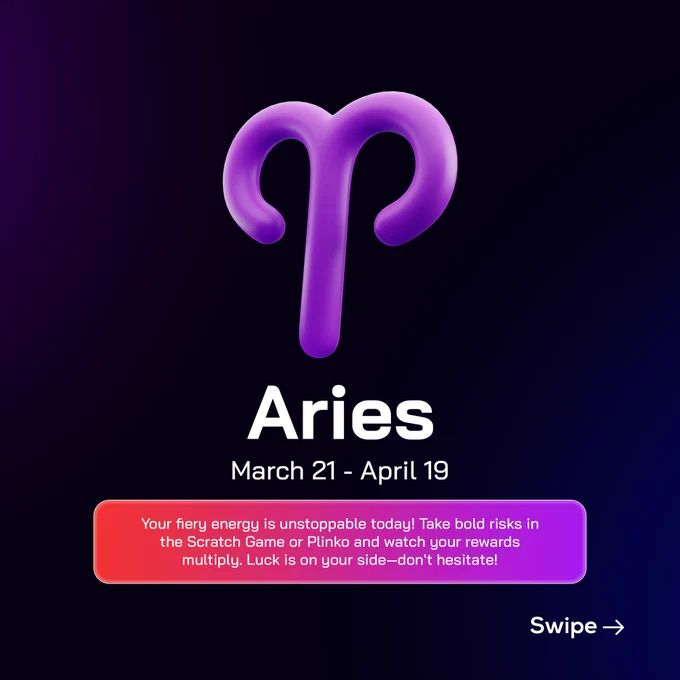 ✨What’s written in the stars for you today?✨

🌟 BLove DApp presents your Crypto Horoscope—tailored just for your zodiac sign! Curious to see how your sign aligns with your BLove DApp journey? 💰🌙

Swipe through our carousel to discover what cosmic vibes are guiding your journey today. From unexpected twists to exciting opportunities, your horoscope could hold the key to your next move! 🌙💫

Drop your zodiac sign in the comments! Did the stars get it right? Let us know! 🔮👇

#CryptoHoroscope #BLoveDApp #ZodiacVibes #ZodiacSigns #WhatsYourSign #CryptoJourney #BLoveDAppHoroscope #BLoveDAppCommunity #BLOVE #Astrology #Horoscope2024 #Aries #Taurus #Gemini #Cancer #Leo #Virgo #Libra #Scorpio #Sagittarius #Capricorn #Aquarius #Pisces #BLOVE