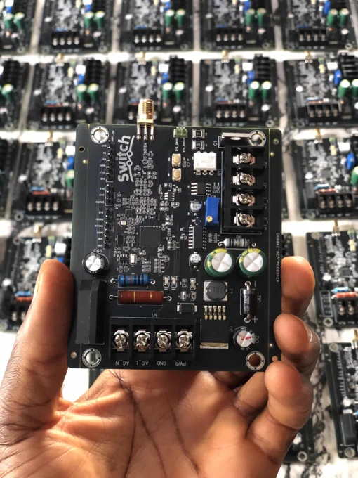 Maxwell's printed circuit board