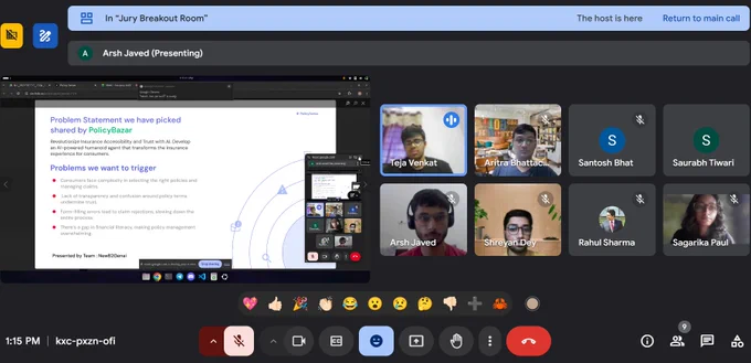 Virtual pitching to the jury