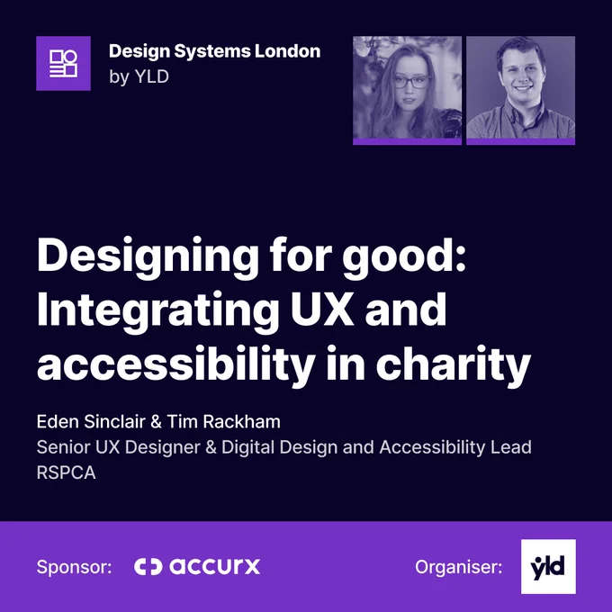 Design Systems London meetup announcement