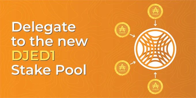 Delegate to the new DJED1 Stake Pool