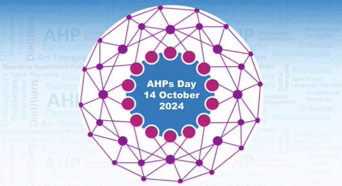 Poster saying AHP’s Day October 14th 2024