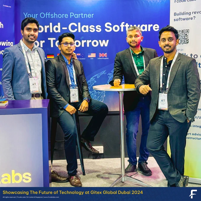 Fcode Labs showcasing the future of Technology at Gitex Global Dubai 2024