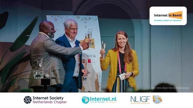 Foto van voorzitters ISOC NL, Platform Internetstandaarden (Internet.nl), en NL IGF